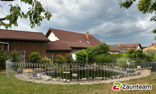 Steckzaun Ascona wurde in Lauchringen von Zaunteam Granacher, Lauchringen im Jahr 2026 erstellt.