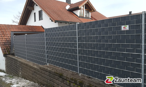 Doppelstabmatten mit Flechtfix diverse wurde in Immenstadt von Zaunteam Allgäu, Bad Hindelang - Unterjoch im Jahr 2020 erstellt.