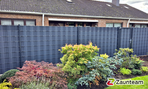 Flechtfix Vario Sichtschutz RAL Standardfarben wurde in Wesel von Zaunteam Hohe Mark, Hamminkeln im Jahr 2025 erstellt.