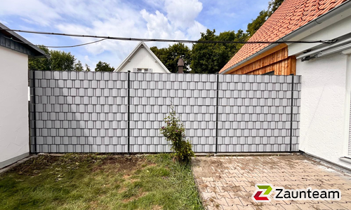 Flechtfix Vario Sichtschutz RAL Standardfarben wurde in Kempten von Zaunteam Allgäu, Bad Hindelang - Unterjoch im Jahr 2025 erstellt.
