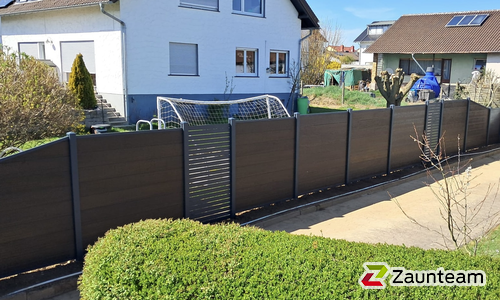 BPC Systemprofil einbetoniert wurde in Reichelsheim von Zaunteam Main-Kinzig, Langenselbold im Jahr 2025 erstellt.