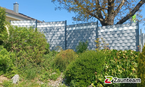 Flechtfix Vario Sichtschutz RAL Standardfarben wurde in Herdwangen-Schönach von Zaunteam Obere Donau-Bodensee, Sauldorf-Krumbach im Jahr 2025 erstellt.