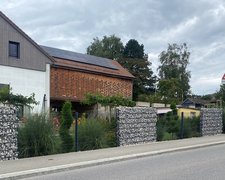 Gabionen Kombination wurde in Bercher von Swissclôture Nord Vaudois, Pomy im Jahr 2024 erstellt.