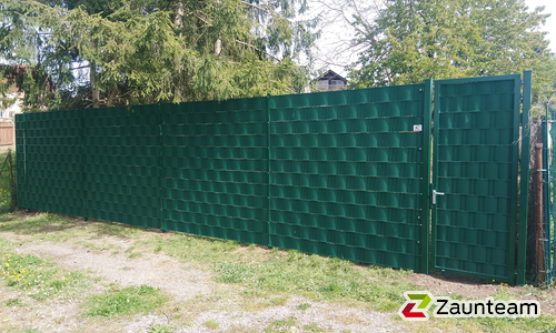 Flechtfix Vario Sichtschutz RAL Standardfarben wurde in Röthlein von Zaunteam Main-Rhön, Euerdorf im Jahr 2026 erstellt.