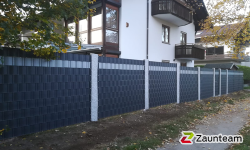 Flechtfix Vario Sichtschutz RAL Standardfarben wurde in Immenstadt von Zaunteam Allgäu, Bad Hindelang - Unterjoch im Jahr 2019 erstellt.