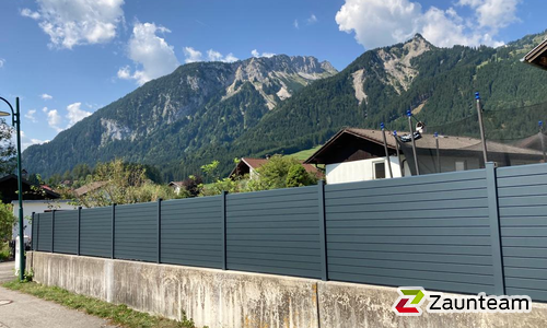 Alu Systemprofil diverse wurde in Höfen von Zaunteam Allgäu, Bad Hindelang - Unterjoch im Jahr 2023 erstellt.