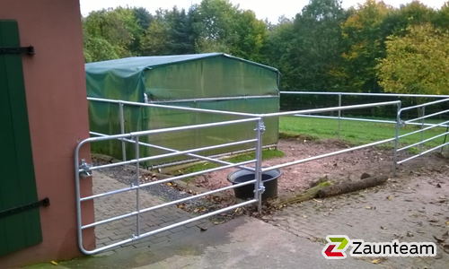 Weidetor ausziehbar wurde in Aerzen von Zaunteam Weser-Leine, Salzhemmendorf im Jahr 2017 erstellt.
