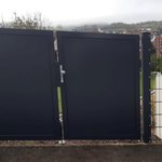 Doppelstabmattentor 2-flüglig wurde in Engstingen von Zaunteam Zollernalb, Burladingen-Ringingen im Jahr 2025 erstellt.