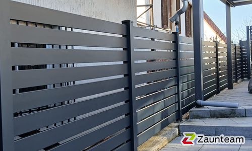 Alu Systemprofil diverse wurde in Huchenfeld von Zaunteam Pforzheim, Neuhausen im Jahr 2026 erstellt.