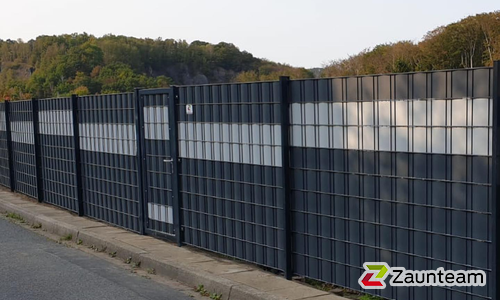 Flechtfix Vario Sichtschutz RAL Standardfarben wurde in Ense von Zaunteam Sauerland, Neuenrade im Jahr 2020 erstellt.