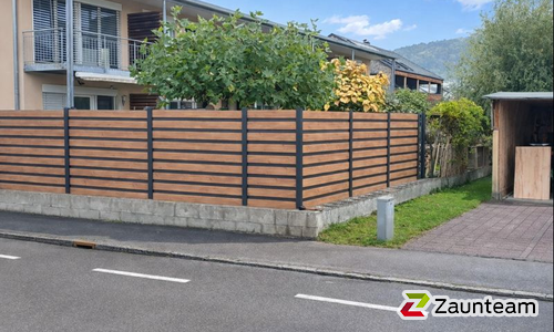 Alu Systemprofil wurde in Rankweil von Zaunteam Vorarlberg, Dornbirn im Jahr 2025 erstellt.