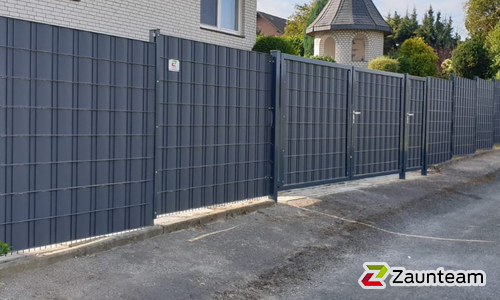 Flechtfix Vario Sichtschutz RAL Standardfarben wurde in Sundern von Zaunteam Sauerland, Neuenrade im Jahr 2020 erstellt.