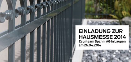 Zaunteam Spahni Hausmesse