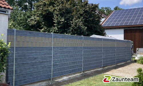 Flechtfix Vario Sichtschutz RAL Standardfarben wurde in Aindling von Zaunteam Schwaben-Nord, Todtenweis im Jahr 2024 erstellt.