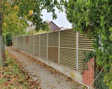 Schallschutzzaun Noistop Wood wurde in Partenheim von Zaunteam Hunsrück-Nahe, Bad Kreuznach im Jahr 2021 erstellt.