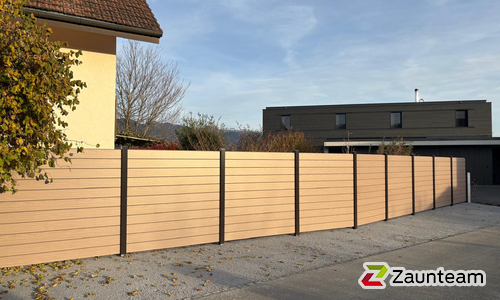 Alu Systemprofil wurde in Oberriet von Zaunteam Rheintal, Widnau im Jahr 2025 erstellt.