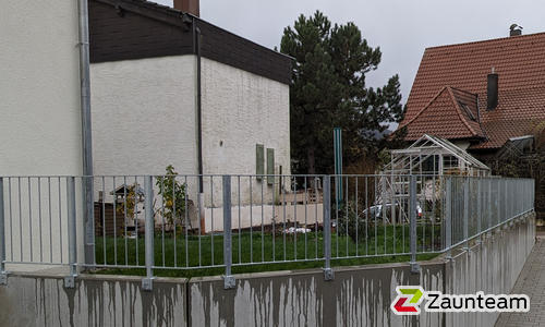 Staketengeländer ohne Handlauf wurde in Fichtenberg von Zaunteam Schwäbisch Hall, Schwäbisch Hall im Jahr 2023 erstellt.