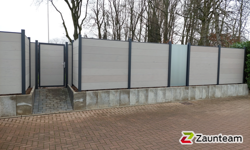 WPC Sichtschutz Diverse wurde in Rheinberg von Zaunteam Hohe Mark, Hamminkeln im Jahr 2023 erstellt.
