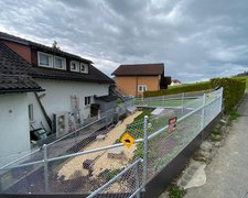 Diagonalgeflecht verzinkt mit Rohrpfosten verzinkt einbetoniert wurde in Appenzell von Zaunteam Appenzellerland, Wasserauen im Jahr 2025 erstellt.