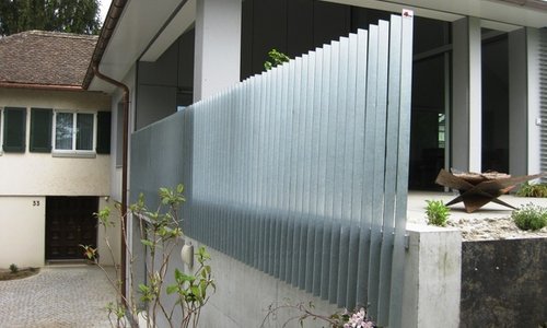 Geländer Stahl diverse wurde in Frauenfeld von Zaunteam Thurgau AG, Felben im Jahr 2013 erstellt.