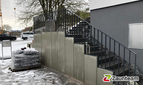Geländer Stahl diverse wurde in Schlatt von Zaunteam Neftenbach, Neftenbach im Jahr 2019 erstellt.