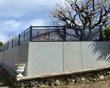 Geländer Aluminium diverse wurde in Ecublens  von Swissclôture Léman, Forel (Lavaux) im Jahr 2021 erstellt.