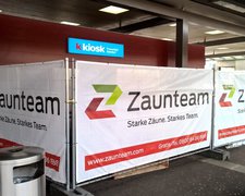 Expresszaun mit Recycling-Fuss wurde in Frauenfeld von Zaunteam Thurgau AG, Felben im Jahr 2017 erstellt.