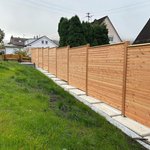 Holz Sichtschutz Augsburg wurde in Mössingen von Zaunteam Zollernalb, Burladingen-Ringingen im Jahr 2025 erstellt.