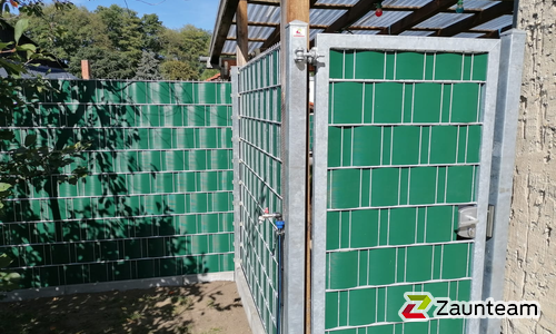 Flechtfix Vario Sichtschutz RAL Standardfarben wurde in Coswig von Zaunteam Fläming, Coswig im Jahr 2020 erstellt.