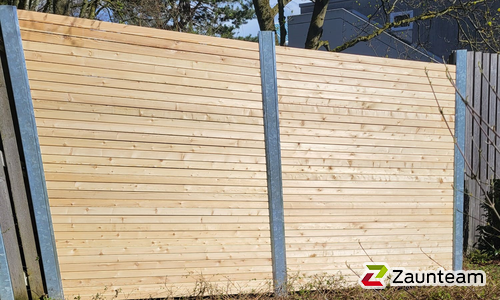 Holz Sichtschutz Rhombus wurde in Heiningen von Zaunteam Fenzhöfe Oberwälden, Oberwälden im Jahr 2024 erstellt.