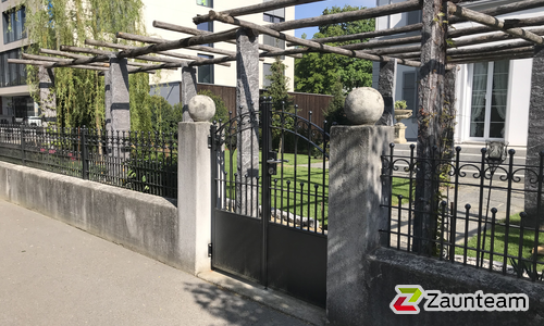 Klassikzaun Zeus wurde in Willisau von Zaunteam Willimann, Eich im Jahr 2020 erstellt.