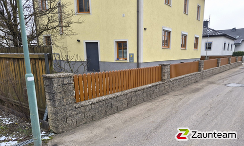 Classic Aluzaun aufgeschraubt wurde in Neumarkt von Zaunteam Haunschmid, Ardagger im Jahr 2025 erstellt.