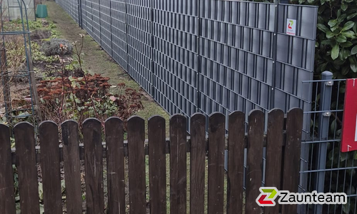 Flechtfix Vario Sichtschutz RAL Standardfarben wurde in Coswig (Anhalt) von Zaunteam Fläming, Coswig im Jahr 2025 erstellt.