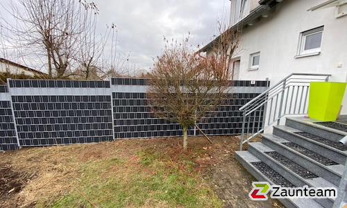 Flechtfix Professional Sichtschutz RAL Standardfarben wurde in Schemmerhofen von Zaunteam Oberschwaben, Obermarchtal im Jahr 2022 erstellt.