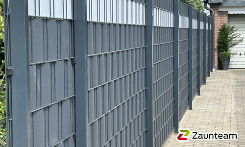 Flechtfix Vario Sichtschutz RAL Standardfarben wurde in Lübbecke von Zaunteam Kischkel, Lübbecke im Jahr 2023 erstellt.