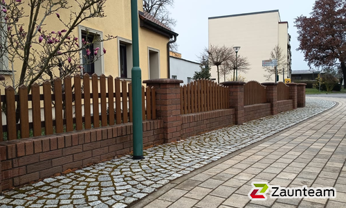 Classic Aluzaun aufgeschraubt wurde in Oranienbaum-Wörlitz von Zaunteam Fläming, Coswig im Jahr 2026 erstellt.