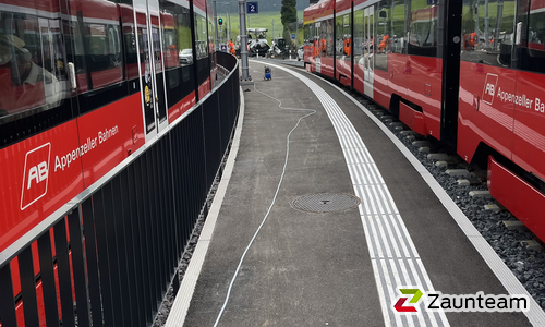 Staketengeländer ohne Handlauf wurde in St. Gallen von Zaunteam Appenzellerland, Wasserauen im Jahr 2025 erstellt.