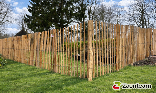 Kastanienzaun wurde in Rathmannsdorf von Zaunteam Kiel, Kiel im Jahr 2026 erstellt.