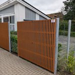 Schallschutzzaun Noistop Essential wurde in Varel von Zaunteam Friesische-Wehde, Zetel im Jahr 2025 erstellt.