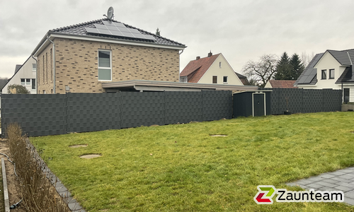 Flechtfix Vario Sichtschutz RAL Standardfarben wurde in Dissen von Zaunteam Osnabrücker Land, Belm im Jahr 2025 erstellt.