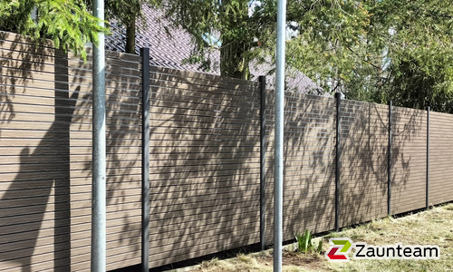 Aluminium Sichtschutz wurde in Gräfenhainichen von Zaunteam Fläming, Coswig im Jahr 2022 erstellt.