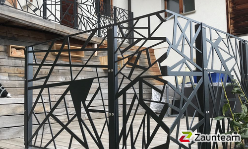 Geländer Stahl diverse wurde in Mund von Zaunteam Wallis, Niedergesteln im Jahr 2018 erstellt.