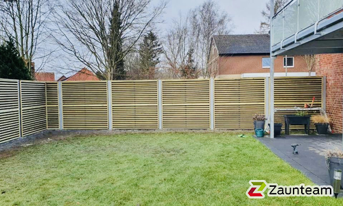 Schallschutzzaun Noistop Wood wurde in Hagenburg von Zaunteam Schaumburger Land, Stadthagen im Jahr 2022 erstellt.