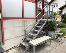 Geländer Stahl diverse wurde in Steinegg von Zaunteam Appenzellerland, Weissbad im Jahr 2018 erstellt.