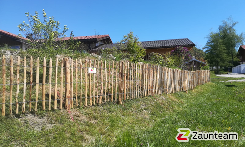 Kastanienzaun wurde in Oberstaufen von Zaunteam Allgäu, Bad Hindelang - Unterjoch im Jahr 2020 erstellt.