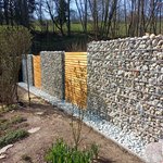 Gabionen Vario  wurde in Irenental von Zaunteam Wienerwald, Unter-Oberndorf im Jahr 2025 erstellt.