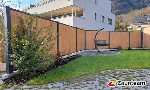 Alu Systemprofil wurde in Sennwald von Zaunteam Werdenberg, Werdenberg im Jahr 2025 erstellt.