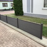 System WPC Sichtschutz, Platinum XL mit Alupfosten einbetoniert, Zaunteam Halle, Halle, 06217 Merseburg System WPC Sichtschutz, Platinum XL mit Alupfosten einbetoniert wurde in Merseburg von Zaunteam Halle, Halle im Jahr 2025 erstellt.