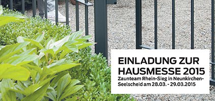 Zaunteam Rhein-Sieg Hausmesse