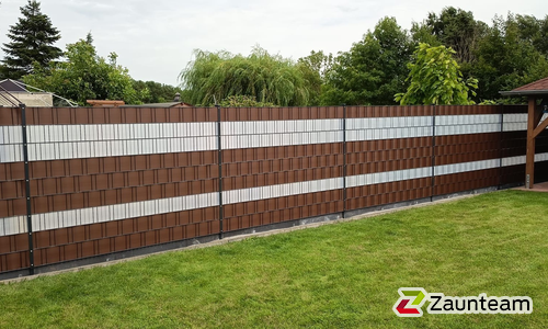 Flechtfix Vario Sichtschutz RAL Standardfarben wurde in Dessau-Rosslau von Zaunteam Fläming, Coswig im Jahr 2025 erstellt.